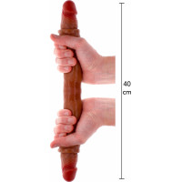 Toyjoy Foreskin Double Dong Silicone 40 cm