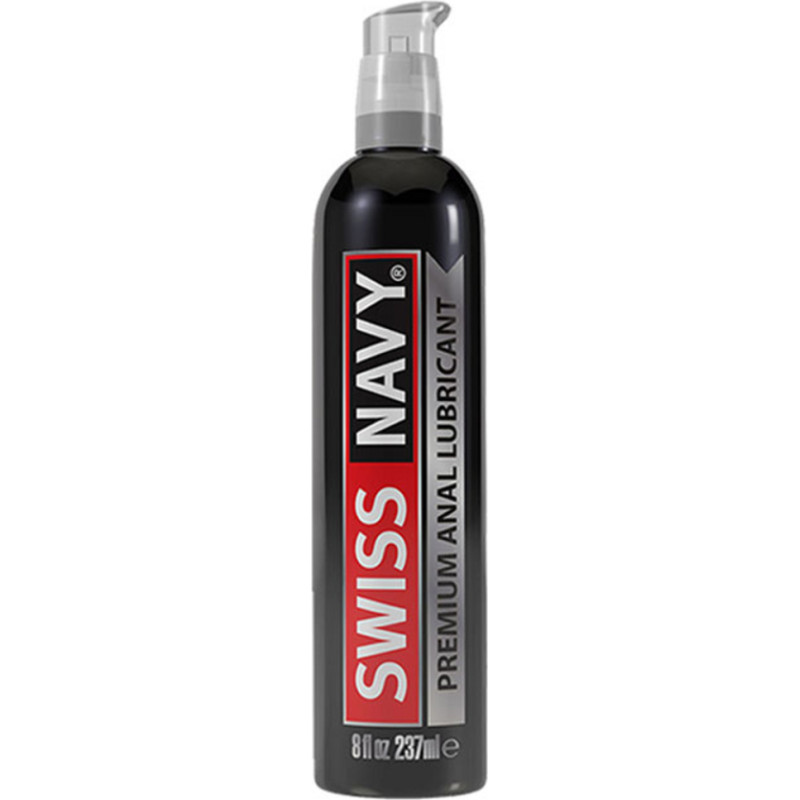 Swiss Navy Premium - Silikona bāzes Anal Lubricant - 8 fl oz / 237 ml