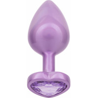 Calexotics Diamond Heart Plug Large Purple