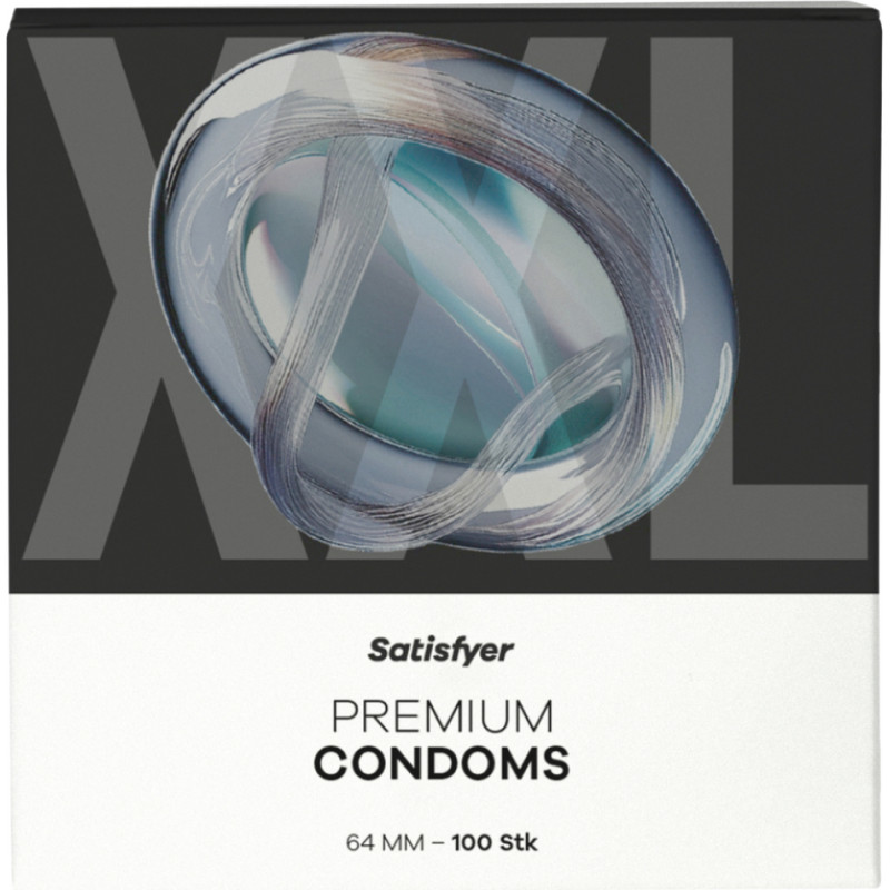 Satisfyer Condoms (100 pcs.) (Size 64)