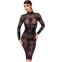 Noir Dress Lace M