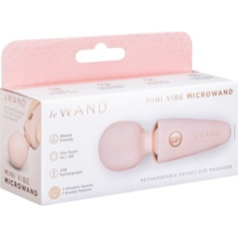 Le Wand Mini mikroviļņu krāsniņa Rose Go