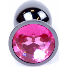 B - Series Heavyfun Plug-Jewellery Dark Silver PLUG- Pink
