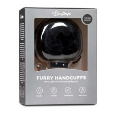 Easytoys Kajdanki-Furry Handcuffs - Black