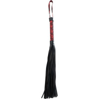 Fantasy Red & black flogger