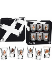 House Of Mugs Sexi Sip - Zestaw 6 Kieliszków 35ml - Mężczyźni