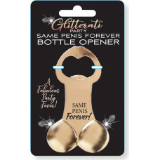 Little Genie Productions Glitterati Penis Bottle Opener