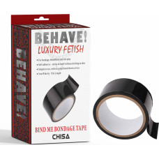 Behave Bind Me Bondage Tape-Black