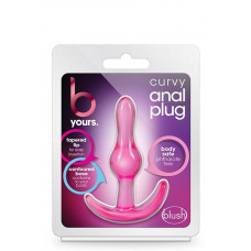 Blush B YOURS CURVY ANAL PLUG PINK