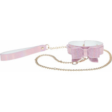Ouch! Paris Collection - Collar with Leash - Pink