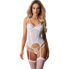 Obsessive Arrowel White gorset biały   S/M