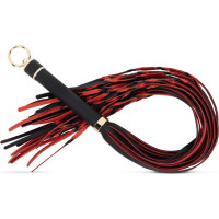 Easytoys Fetish Collection - Flogger 64 cm - Red and Black