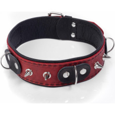 Whips Collection Obroża- Collar Crazy Horse Red, Small