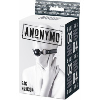 Anonymo By Toyfa Anonymo gag, TPR, black, 64 cm