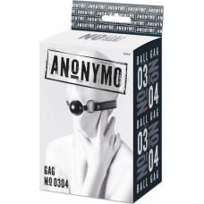 Anonymo By Toyfa Anonymo gag, TPR, black, 64 cm