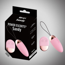 Power Escorts Sandy EGG Remote Control pink