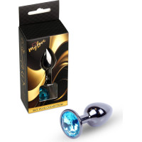Mylove Toys - Jewellery Dark Silver PLUG- Light Blue