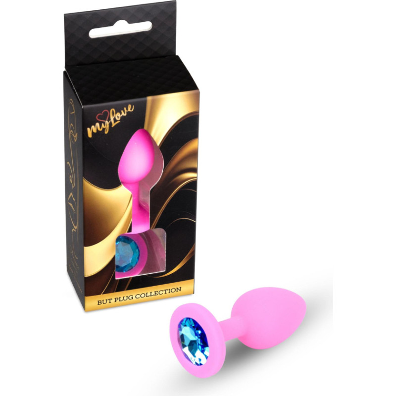 Mylove Toys - Jewellery Pink Silicone PLUG Small