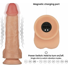 Lovetoy 9'' Vibrating Power Basics Cock