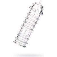 A-Toys , Penis Sleeve, TPR, Transparent, 15.3 cm