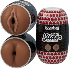 Lovetoy Slider Double-Ended Masturbator Ass and Vagina