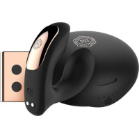 Rosy Gold – Wearable Vibrator with Luxury Charging Case – Black