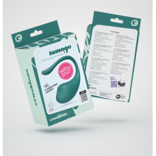 Crushious Tamago – taaslaetav Huevo Vibrador koos Control Remotoga – Esmeralda