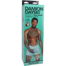 Doc Johnson Damion Dayski - Realistic ULTRASKYN Dildo - 12 / 30 cm - Chocolate
