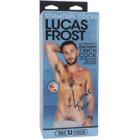 Doc Johnson Lucas Frost - Reālistisks ULTRASKYN Dildo - 7/18 cm - Vaniļa