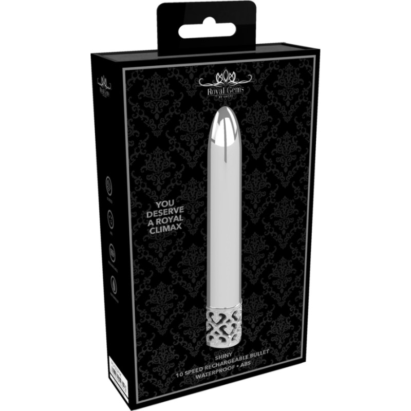 Royal Gems By Shots Shiny - jaudīgs uzlādējams vibrators