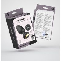 Crushious Twister — Anal Rotatorio spraudnis ar vadības tālvadības pulti — nēģeris