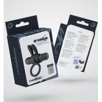 Crushious Wonka — Anillo para el pene con bala vibradora recargable — nēģeris