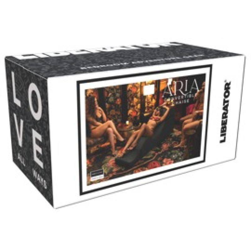 Liberator Aria atlokāmais šezlongs, melns, 22