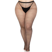 Leg Avenue Plus Elastane Micro Net Tights