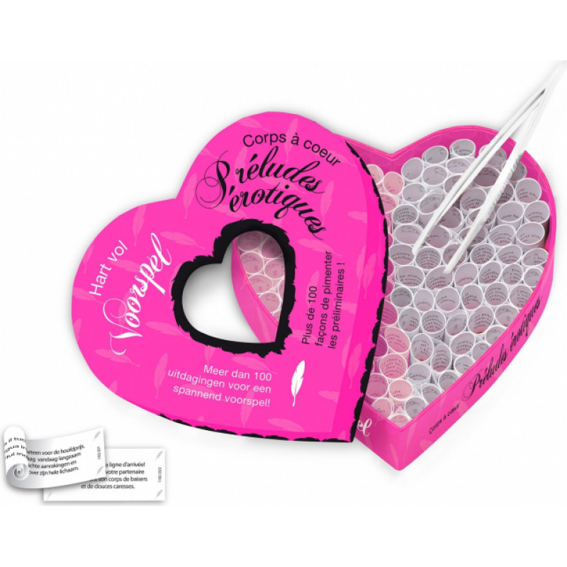 Tease & Please Hart/Coeur Foreplay NL/FR