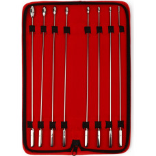 Mr. Steel Rosebud Urethral Sounds 8 pcs