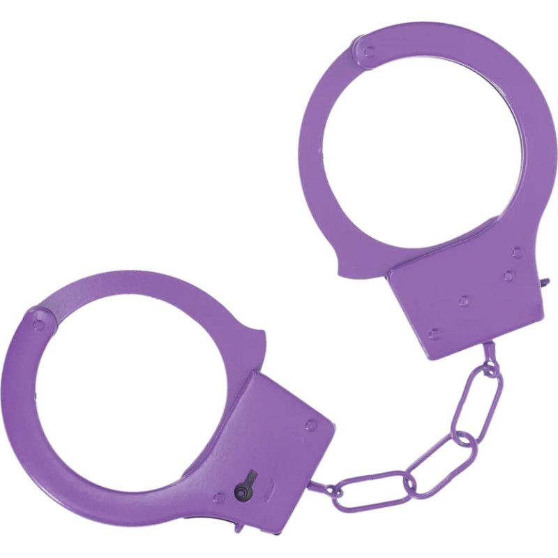 Ouch! Classic Metal Handcuffs - Purple