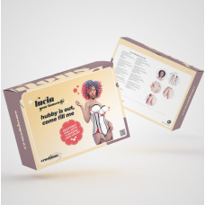 Crushious Lūcija Mājsaimniece - Muñeca Piepūšamā