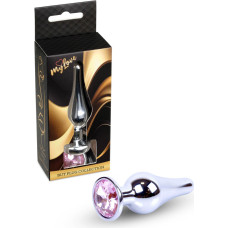 Mylove Toys - Jewellery Silver BUTT PLUG- Rose
