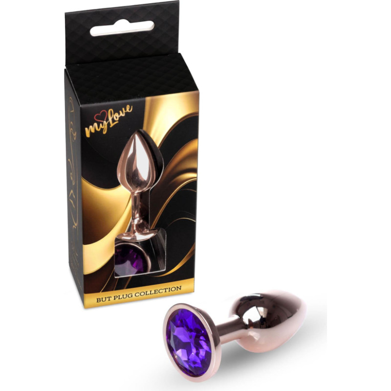 Mylove Toys - Jewellery Red Gold PLUG- Purple