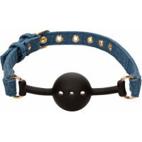 Calexotics Ride Em Denim Ball Gag