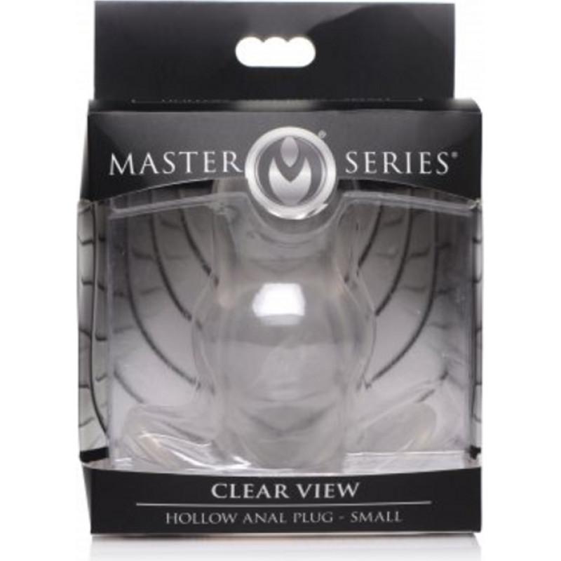 Xr Brands Skaidrs skats — dobs anālais spraudnis — mazs