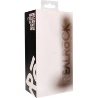 Realrock By Shots Vibrējošs reālistisks gailis ar sēklinieku maisiņu - 11/28 cm