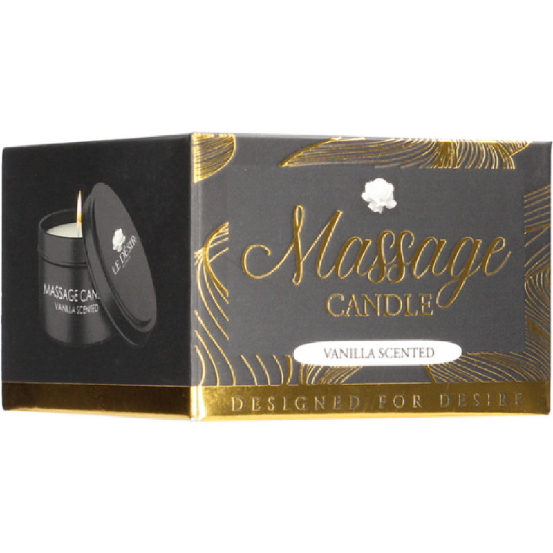 Le Désir By Shots Erotiskās masāžas svece ar vaniļas aromātu