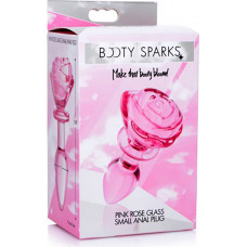 Xr Brands Rozā roze — stikla aizbāznis — mazs