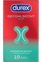 Durex Gefühlsecht Slim x 10
