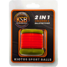 KSB 2 in 1 Silicone Cockring & Ball Stretcher Set