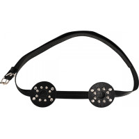 Kiotos Bdsm Spiked Breast Binder with Open-Center Rounded Nobs