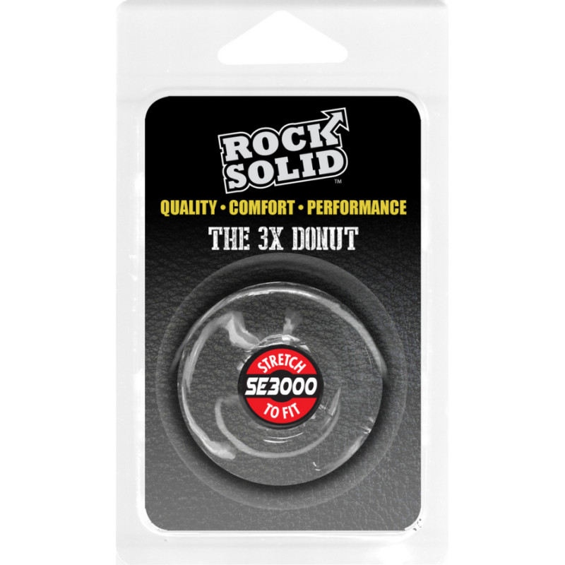 Doc Johnson 3X Donut - dzimumlocekļa gredzens
