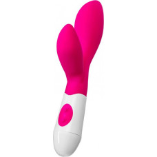 A-Toys , Vibrator Lilu with Clitoral Stimulator, Silicone, Pink, 20 cm, 10 speeds, 2xAAA